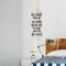 Macramé Wall Hanging – Handmade Bohemian Woven Fiber Wall Art with Geometric Lines, Round Decorative Piece for Living Room and Home Décor